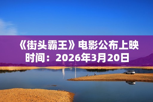 《街头霸王》电影公布上映时间：2026年3月20日