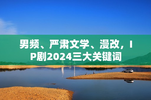男频、严肃文学、漫改，IP剧2024三大关键词