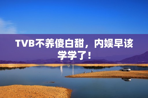 TVB不养傻白甜，内娱早该学学了！