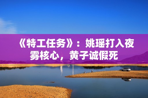 《特工任务》：姚瑶打入夜雾核心，黄子诚假死