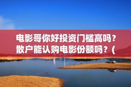电影哥你好投资门槛高吗？散户能认购电影份额吗？(你好哥哥表情包)
