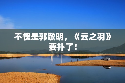 不愧是郭敬明，《云之羽》要扑了！