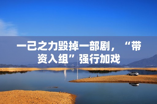 一己之力毁掉一部剧，“带资入组”强行加戏