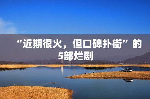 “近期很火，但口碑扑街”的5部烂剧