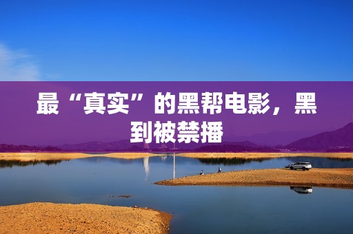 最“真实”的黑帮电影，黑到被禁播