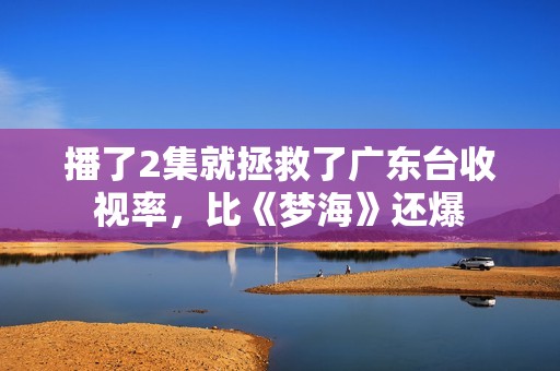 播了2集就拯救了广东台收视率，比《梦海》还爆