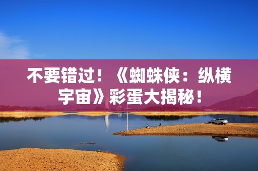 不要错过！《蜘蛛侠：纵横宇宙》彩蛋大揭秘！