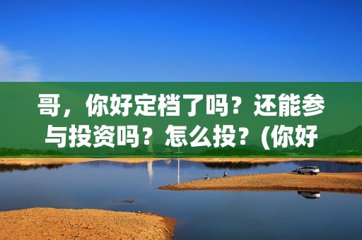 哥，你好定档了吗？还能参与投资吗？怎么投？(你好的哥)