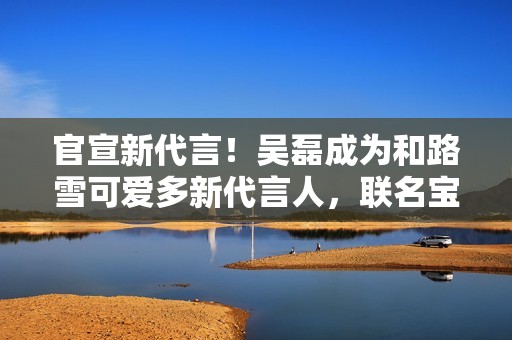 官宣新代言！吴磊成为和路雪可爱多新代言人，联名宝可梦震撼来袭