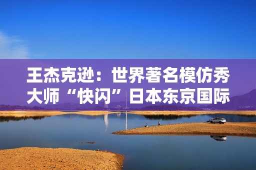 王杰克逊：世界著名模仿秀大师“快闪”日本东京国际文化交流活动