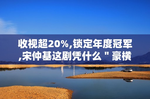 收视超20%,锁定年度冠军,宋仲基这剧凭什么＂豪横＂