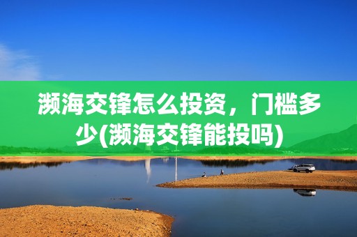濒海交锋怎么投资，门槛多少(濒海交锋能投吗)