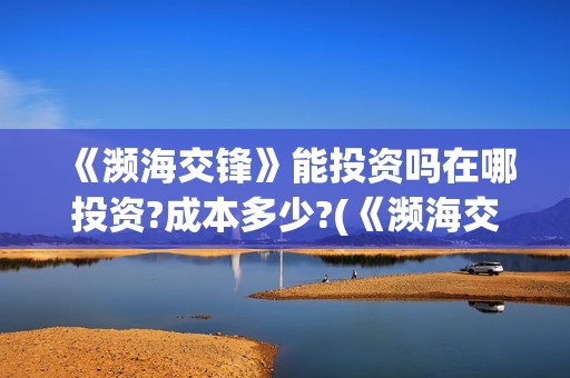 《濒海交锋》能投资吗在哪投资?成本多少?(《濒海交锋》能看到什么)