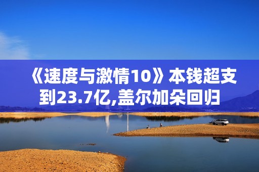 《速度与激情10》本钱超支到23.7亿,盖尔加朵回归