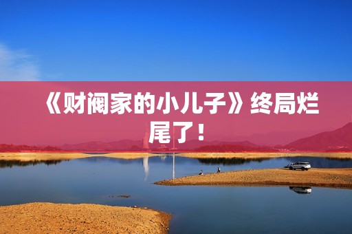 《财阀家的小儿子》终局烂尾了！