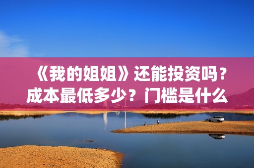 《我的姐姐》还能投资吗？成本最低多少？门槛是什么？(《我的姐姐》:女性议题的戏剧化表达)