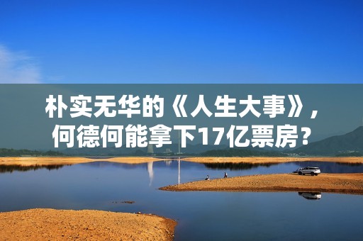 朴实无华的《人生大事》,何德何能拿下17亿票房？