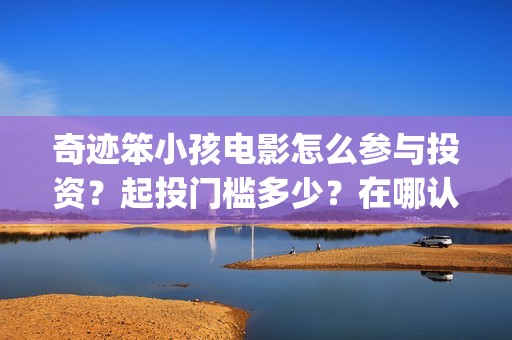 奇迹笨小孩电影怎么参与投资？起投门槛多少？在哪认购份额？(奇迹笨小孩电影免费播放)