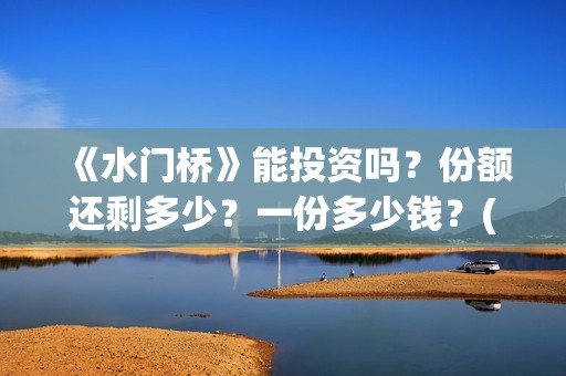 《水门桥》能投资吗？份额还剩多少？一份多少钱？(水门桥讲什么)