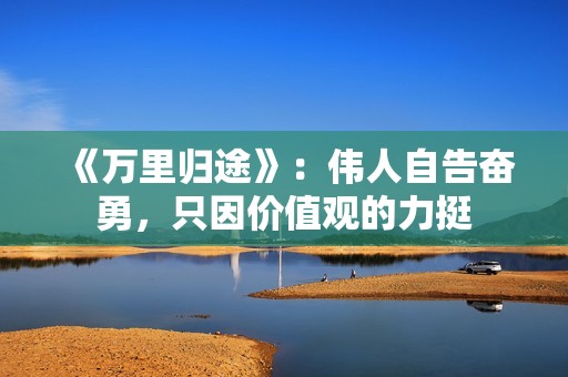 《万里归途》：伟人自告奋勇，只因价值观的力挺