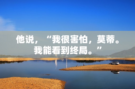 他说，“我很害怕，莫蒂。我能看到终局。”