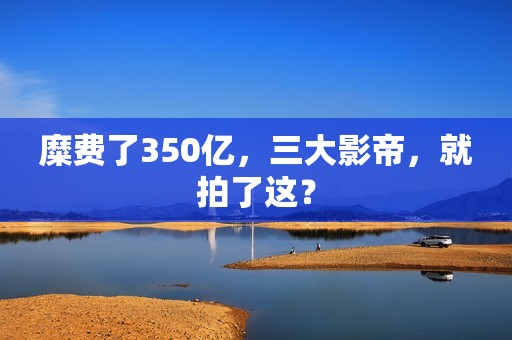 糜费了350亿，三大影帝，就拍了这？
