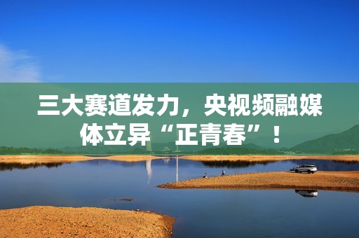 三大赛道发力，央视频融媒体立异“正青春”！