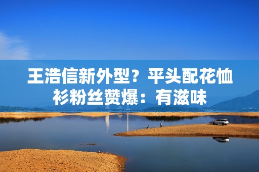 王浩信新外型？平头配花恤衫粉丝赞爆：有滋味