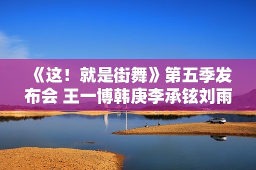 《这！就是街舞》第五季发布会 王一博韩庚李承铉刘雨昕“接”舞游戏高能内卷