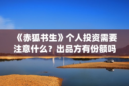 《赤狐书生》个人投资需要注意什么？出品方有份额吗？(《赤狐书生》剧情)