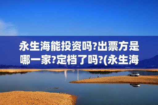永生海能投资吗?出票方是哪一家?定档了吗?(永生海什么时候开发布会)