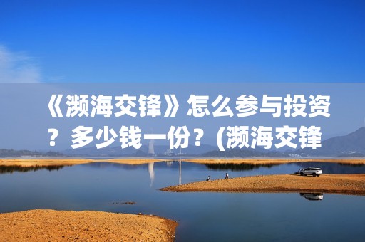 《濒海交锋》怎么参与投资？多少钱一份？(濒海交锋是哪家公司出品)