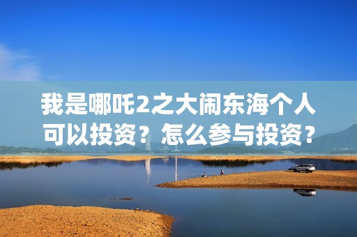 我是哪吒2之大闹东海个人可以投资？怎么参与投资？投资成本？(我是哪吒的视频)