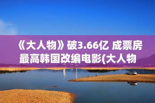 《大人物》破3.66亿 成票房最高韩国改编电影(大人物怎么样)