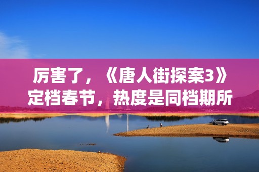 厉害了，《唐人街探案3》定档春节，热度是同档期所有电影的总和(给我播放唐人)
