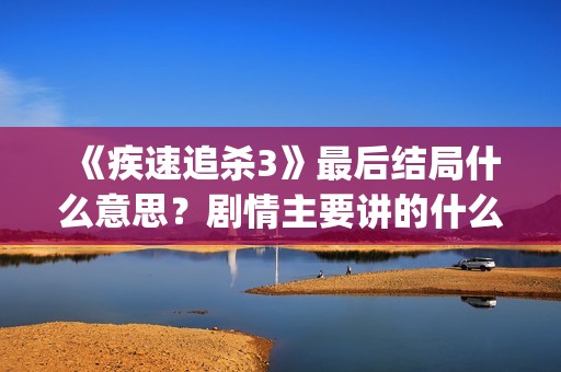 《疾速追杀3》最后结局什么意思？剧情主要讲的什么内容？(疾速追杀3在线观看)