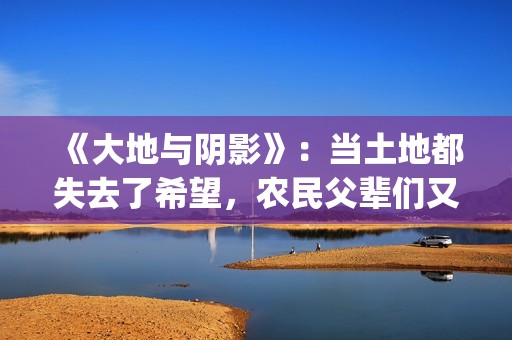 《大地与阴影》：当土地都失去了希望，农民父辈们又该如何生存？(大地与阳光)