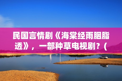 民国言情剧《海棠经雨胭脂透》，一部种草电视剧？(民国海战小说)