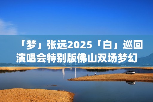 「梦」张远2025「白」巡回演唱会特别版佛山双场梦幻圆满(张远演唱嘉宾现场版)