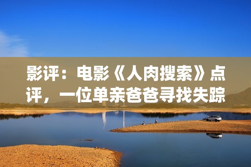 影评：电影《人肉搜索》点评，一位单亲爸爸寻找失踪女儿的心酸(电影人的意思)