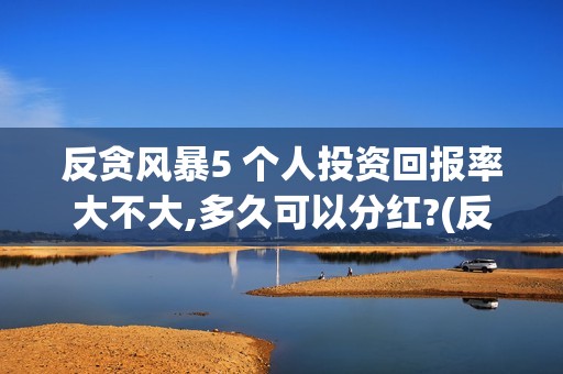 反贪风暴5 个人投资回报率大不大,多久可以分红?(反贪风暴里的原型)