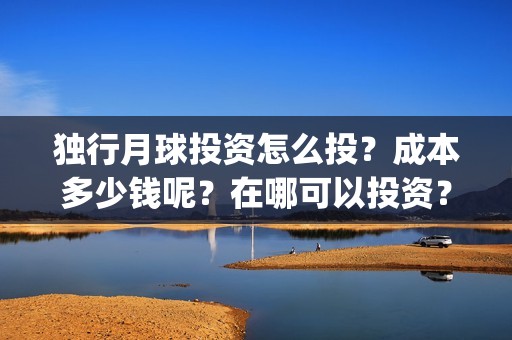 独行月球投资怎么投？成本多少钱呢？在哪可以投资？门槛多少？(独行月球电影什么时候开机)