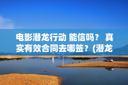 电影潜龙行动 能信吗？ 真实有效合同去哪签？(潜龙行动演员表)