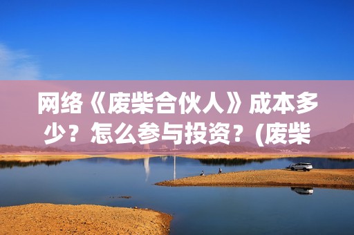 网络《废柴合伙人》成本多少？怎么参与投资？(废柴兄弟 百度百科)