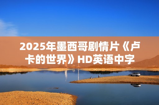 2025年墨西哥剧情片《卢卡的世界》HD英语中字