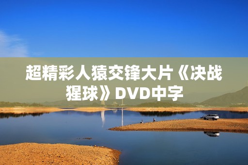 超精彩人猿交锋大片《决战猩球》DVD中字