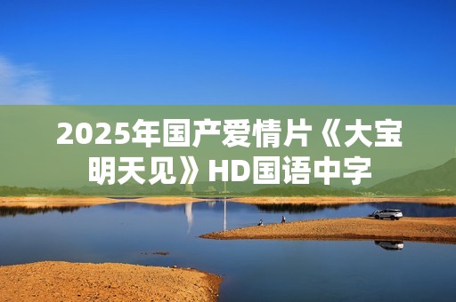 2025年国产爱情片《大宝明天见》HD国语中字
