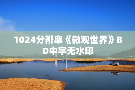 1024分辨率《微观世界》BD中字无水印