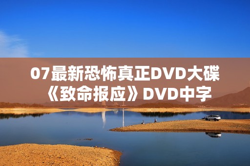 07最新恐怖真正DVD大碟《致命报应》DVD中字 07最新恐怖真正DVD大碟《致命报应》DVD中字