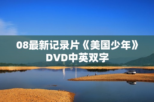 08最新记录片《美国少年》DVD中英双字